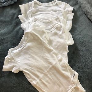 White Organic Cotton Onesies
